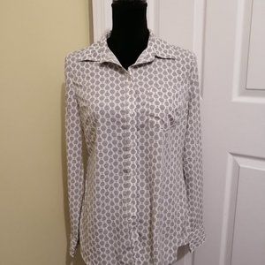 Long Sleeve Blouse Balloon print